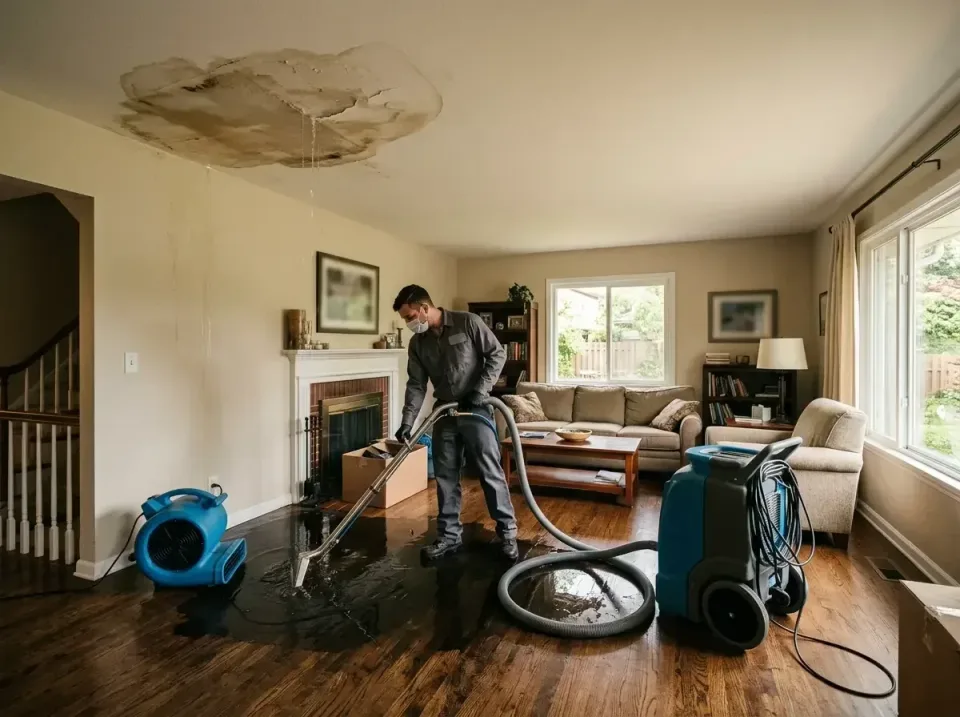 attic-pipe-burst-ceiling-drip-008 — frequently asked questions, Water Damage Restoration & Carpet Care in Bixby, OK